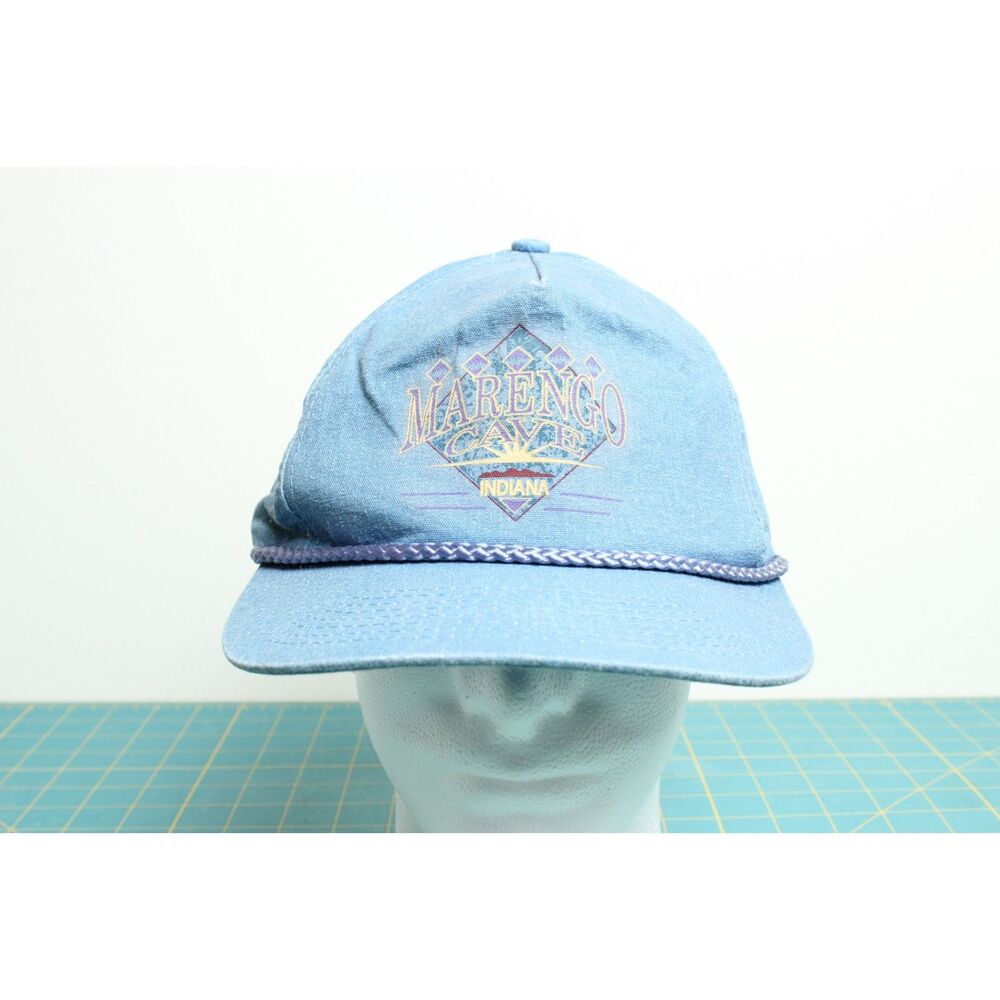 Vintage 90's Cotton Marengo Cave Indiana Snapback Hat